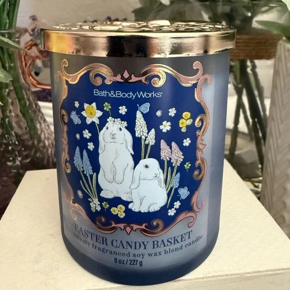 🆕🐰 BATH & BODY WORKS LIMITED EDITION “EASTER CANDY BASKET” SINGLE WICK CANDLE. - Picture 3 of 10